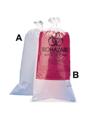 Clear Biohazard Disposal Bags