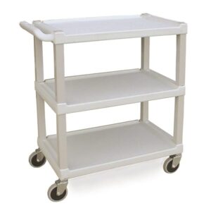 Standard Duty Plastic Utility Cart - Beige