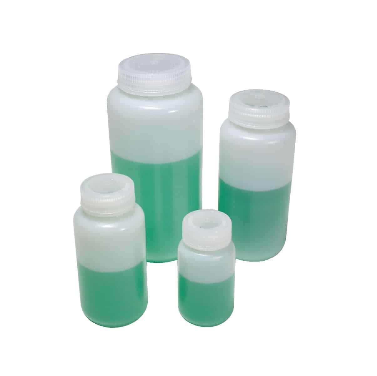 Reagent Bottles, Wide Mouth, HDPE