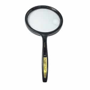 Plastic Handheld Magnifier, 2X/4X Magnification