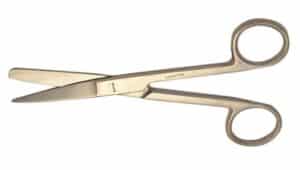 Dissection Scissors, Stainless Steel, Sharp/Blunt, 4.5"