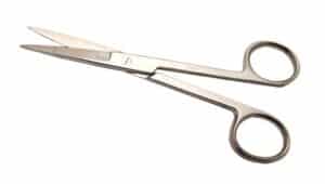 Dissection Scissors, Stainless Steel, Sharp/Sharp, 5.5"