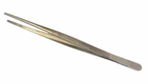 Specimen Forceps, Stainless Steel, 10" Straight