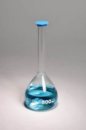 Volumetric Flask with Snap Caps, Class B
