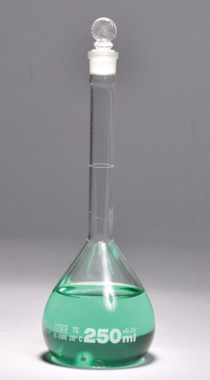 Volumetric Flasks with Glass Stoppers, Class B