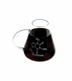 Caffeine Erlenmeyer Flask Mug with Handle