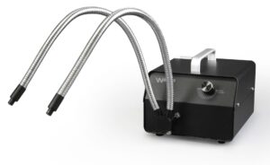 Fibre Optic Illuminator with Dual Pipes