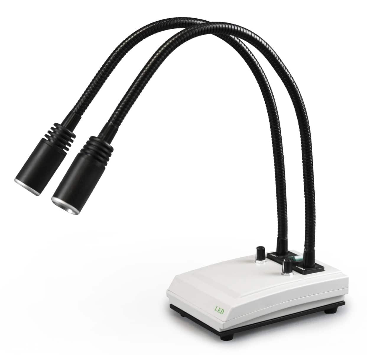 WP-1AFZ-IHL20-3N Simul-Focal Trinocular Zoom Stereo Microscope - 0.7X-4.5X Zoom Range, 0.5X & 2.0X Auxiliary Lenses, Dual Gooseneck LED Light, 3MP Digital Eyepiece Camera - Image 3