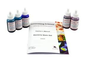 Bacteria Stain Chemicals Set