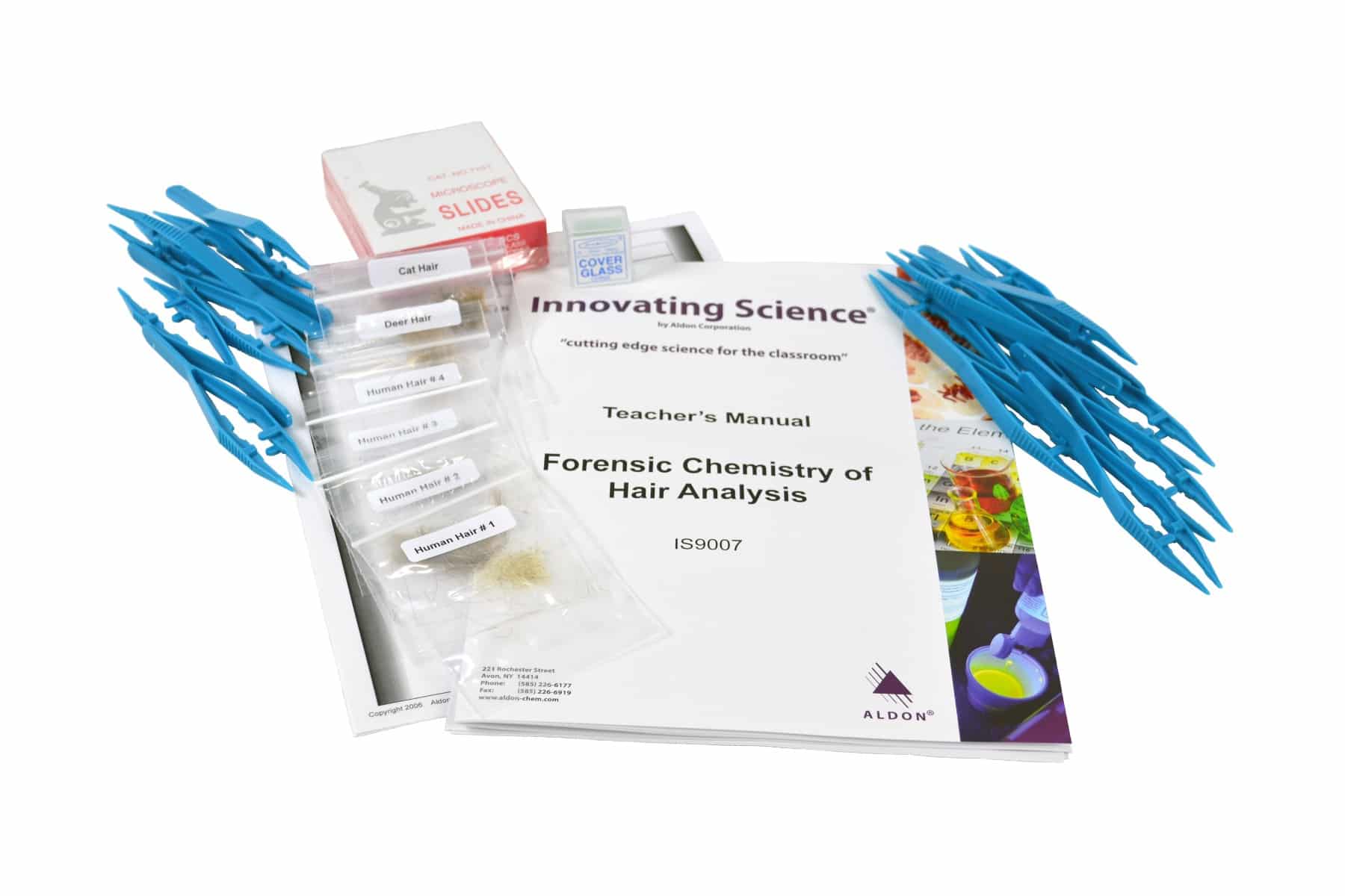 Forensic Chemistry of Hair Analysis Kit