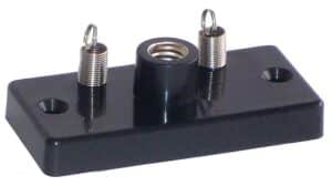 Miniature Lamp Holder, Spring Posts