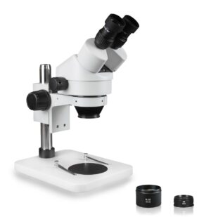WP-1EZ Binocular Zoom Stereo Microscope - 0.7X-4.5X Zoom Range, 0.5X & 2.0X Auxiliary Lenses