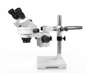 WP-3F Simul-Focal Trinocular Zoom Stereo Microscope - 0.7X - 4.5X Zoom Range