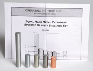Equal Mass Metal Cylinders