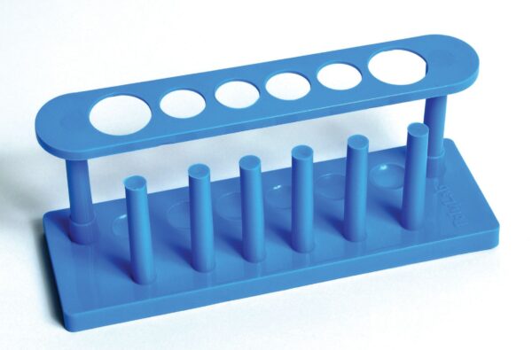 Plastic Test Tube Rack, 6-Hole - Isaac Technologies Corp
