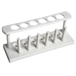 Plastic Test Tube Rack, 6-Hole, Unassembled