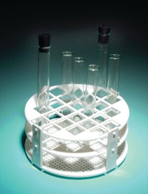 Round Test Tube Rack, 24-Tube