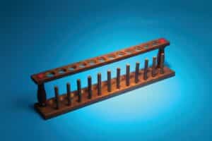 Wooden Test Tube Rack, 12-Tube