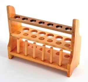 Wooden Test Tube Rack, 13-Tube