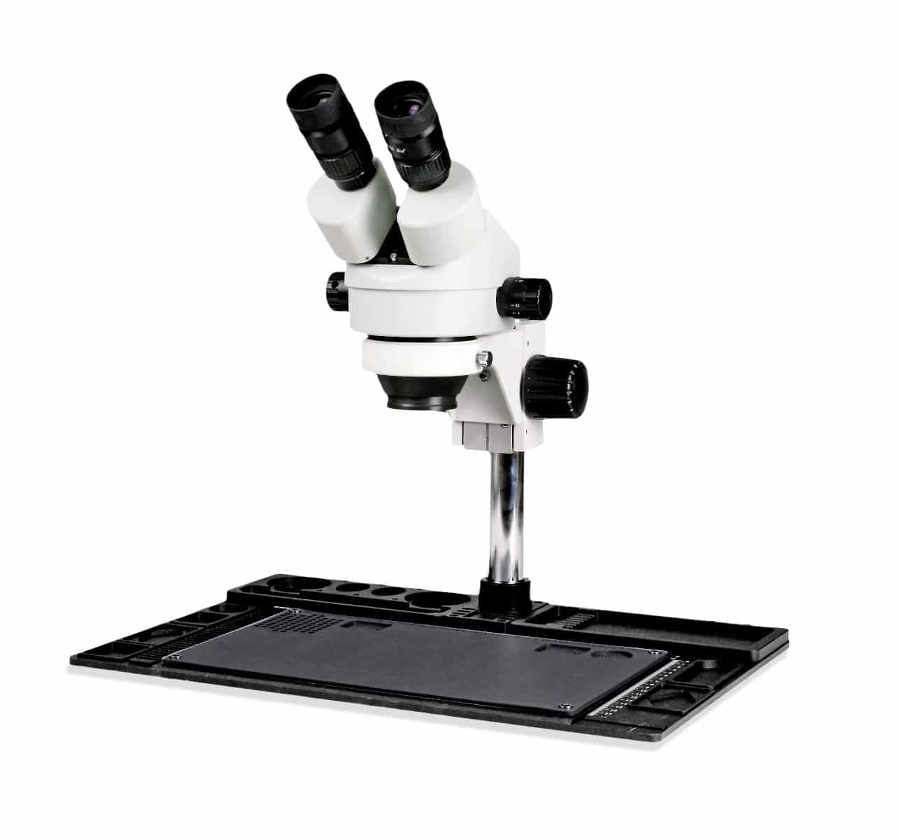 WP-10E Binocular Zoom Stereo Microscope - 0.7X - 4.5X Zoom Range