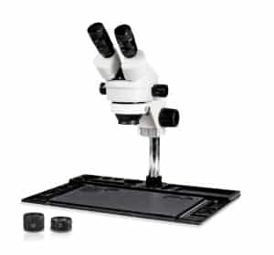 WP-10EZ Binocular Zoom Stereo Microscope - 0.7X - 4.5X Zoom Range, 0.5X & 2.0X Auxiliary Lenses