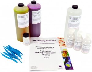 Polymers – Making Fluorescent Worms Demonstration Kit